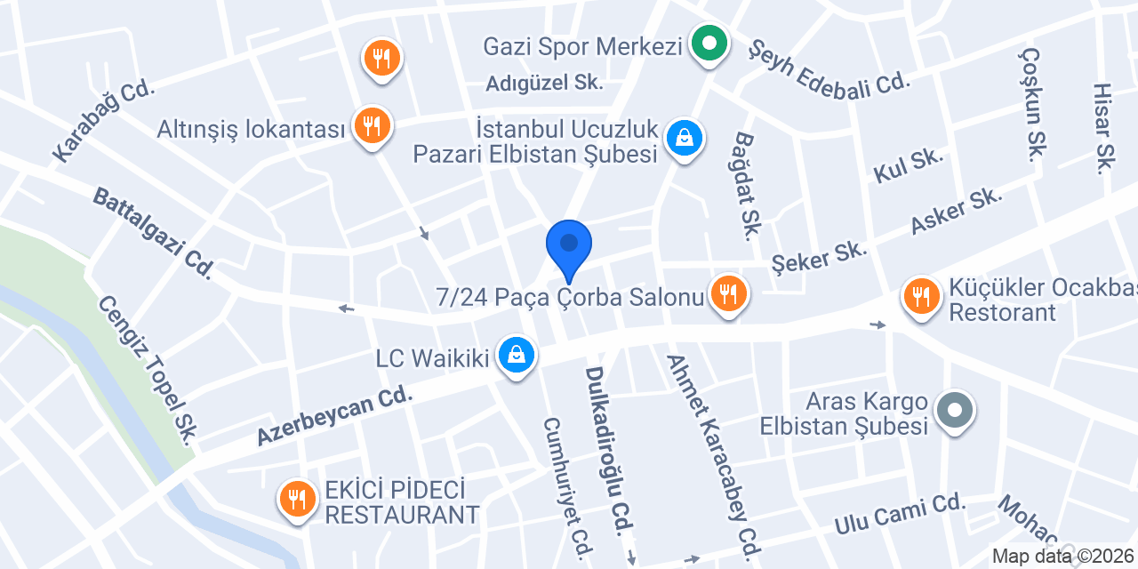ALAKUŞ VETERİNER KLİNİĞİ konumu