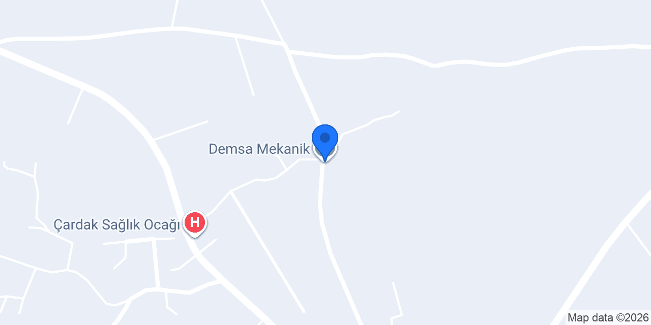 Demsa Mekanik konumu
