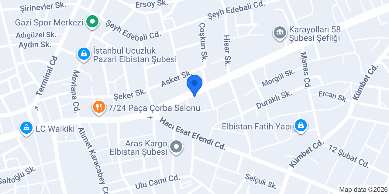 Başaran Hukuk- Av. Selçuk Başaran konumu