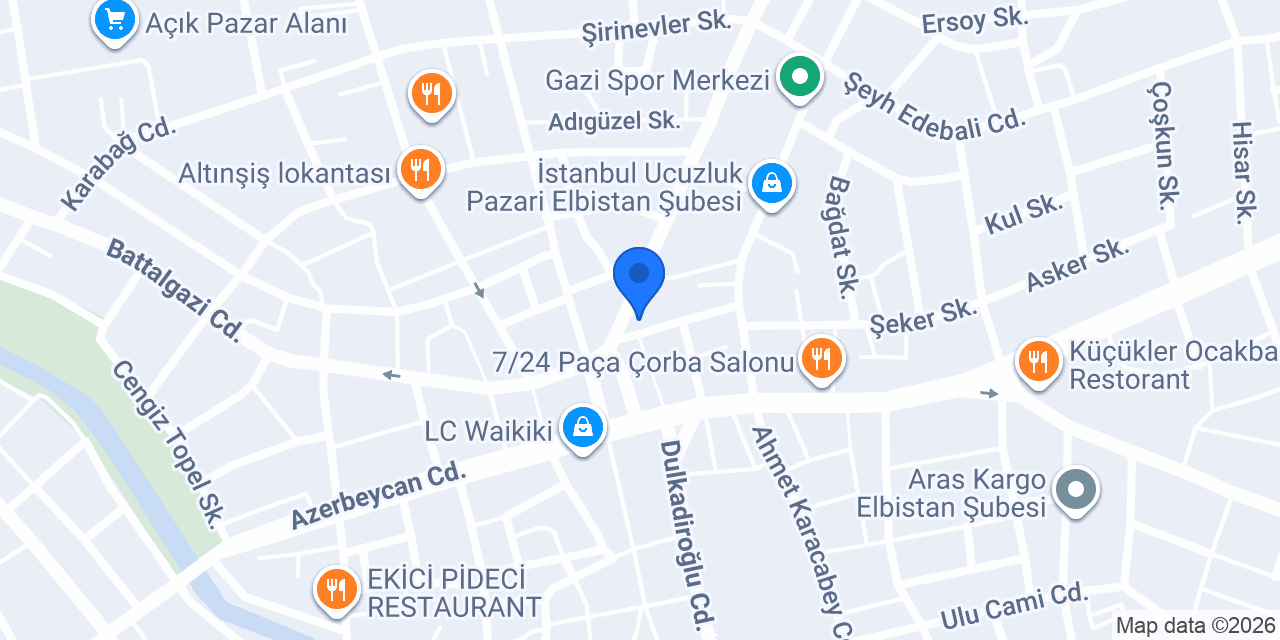 Ahsen Moda konumu
