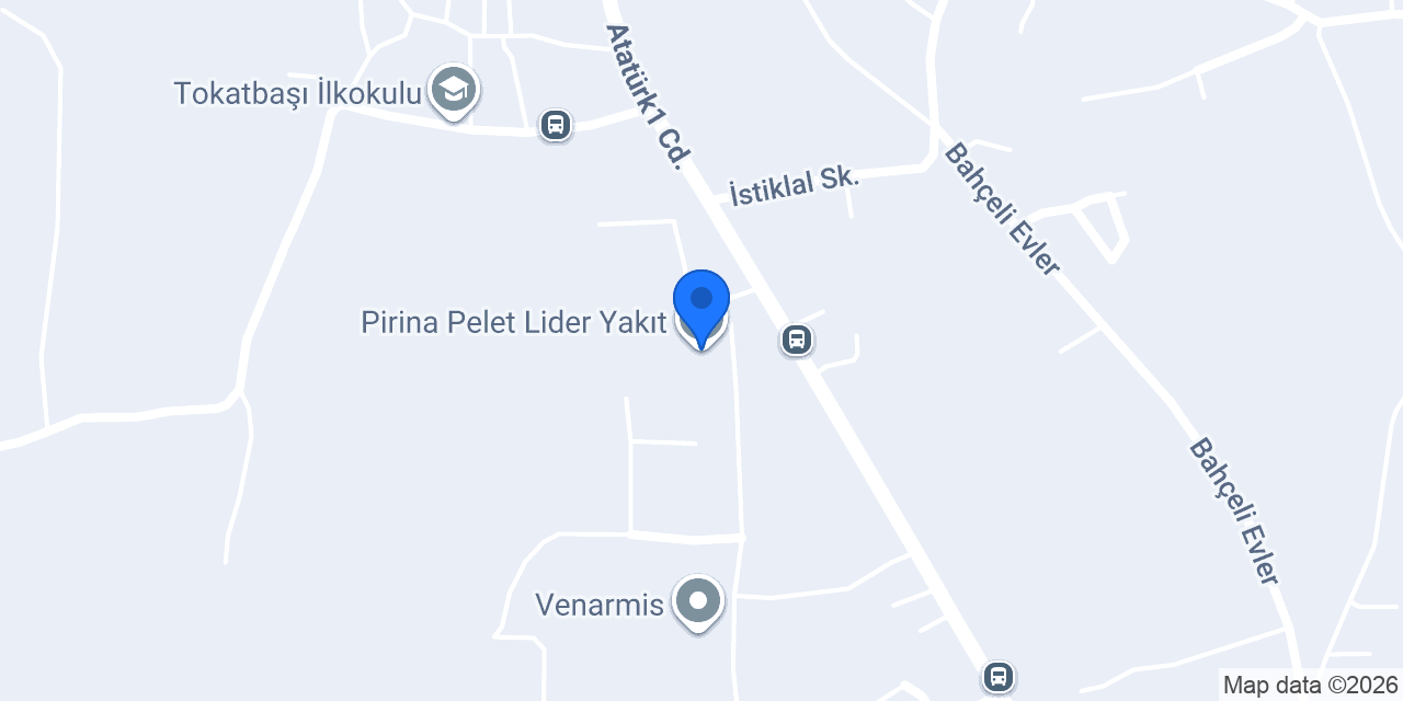 Pirina Pelet Lider Yakıt konumu