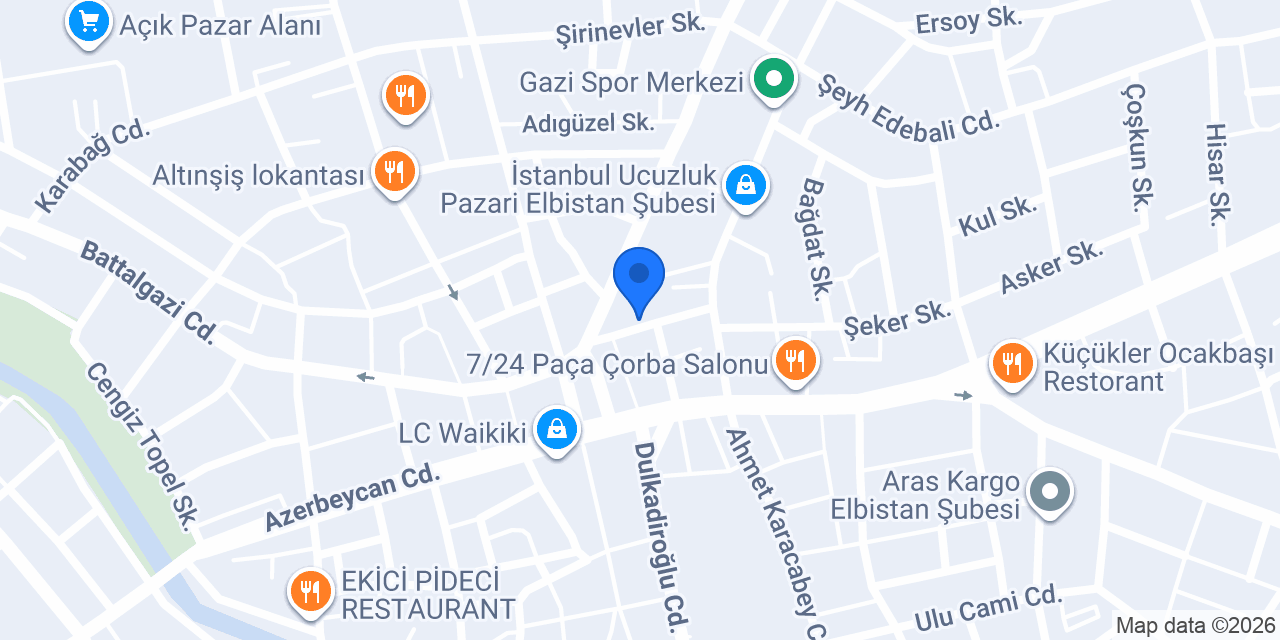 Mis Ekmek Fabrikası konumu