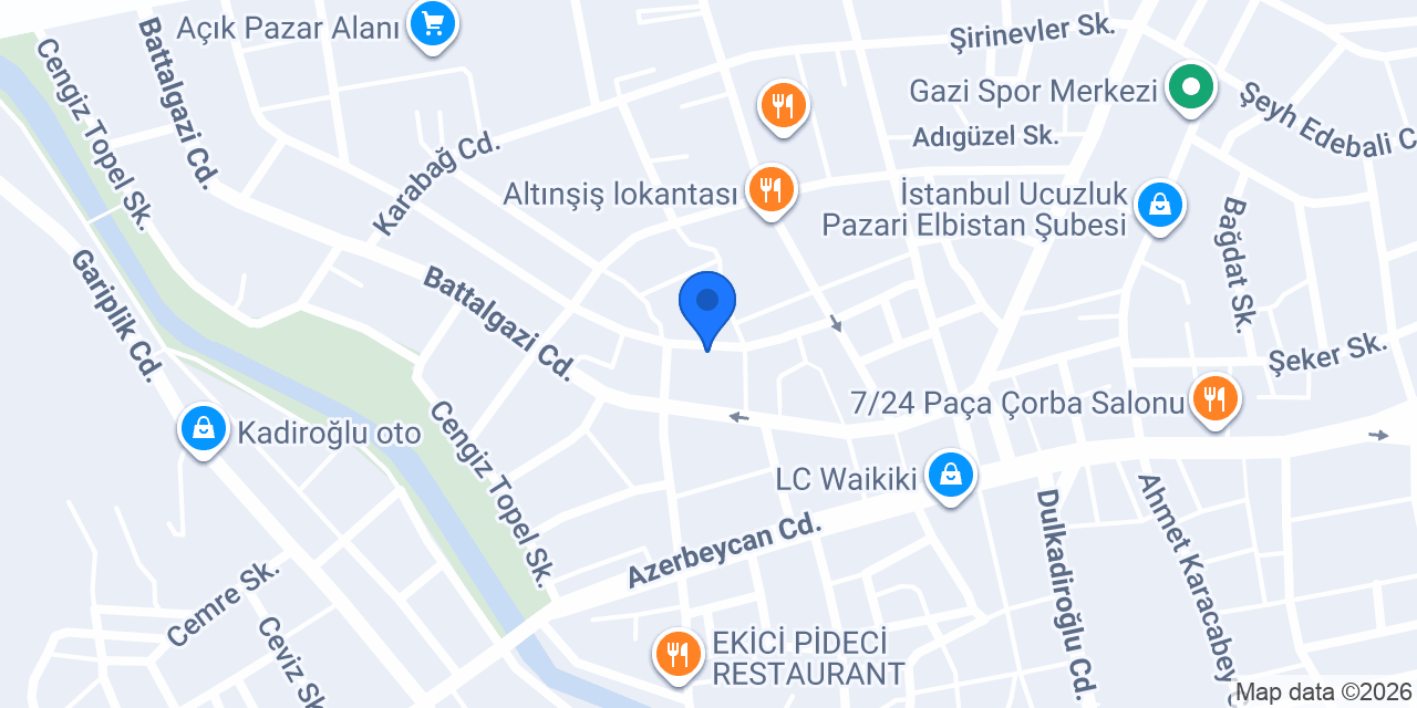 KILINÇ BAY BAYAN TERZİ konumu