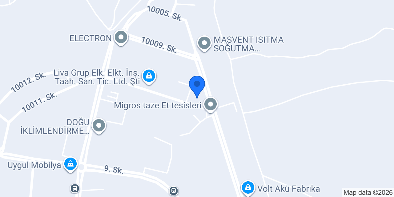 Günay Basınçlı Döküm San. ve Tic.Ltd.Şti konumu