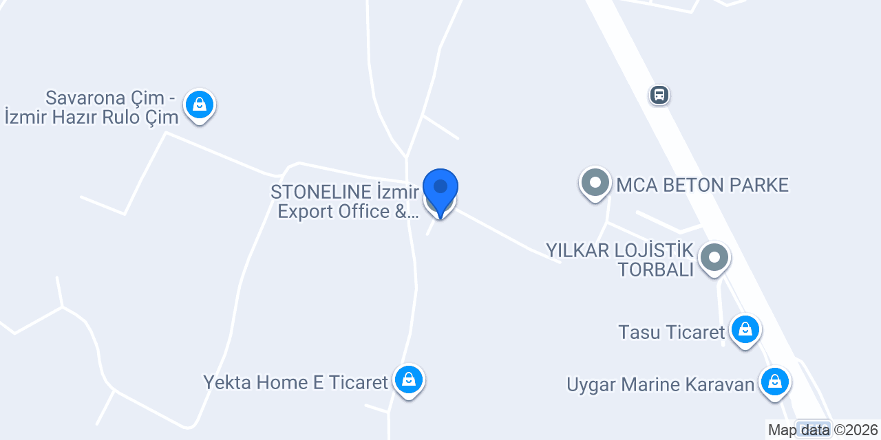 STONELINE İzmir Export Office & Warehouse konumu