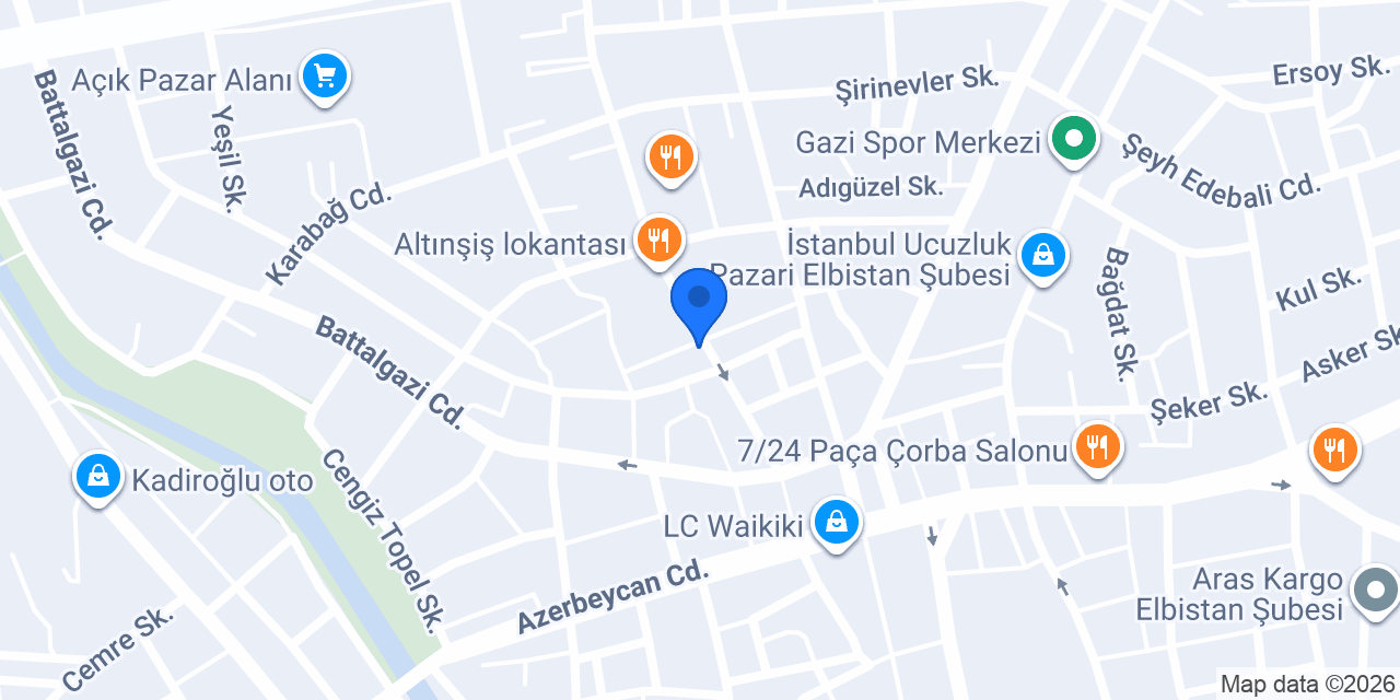 Başkent Hırdavat konumu