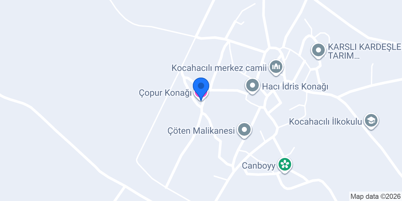 Çopur Konağı konumu