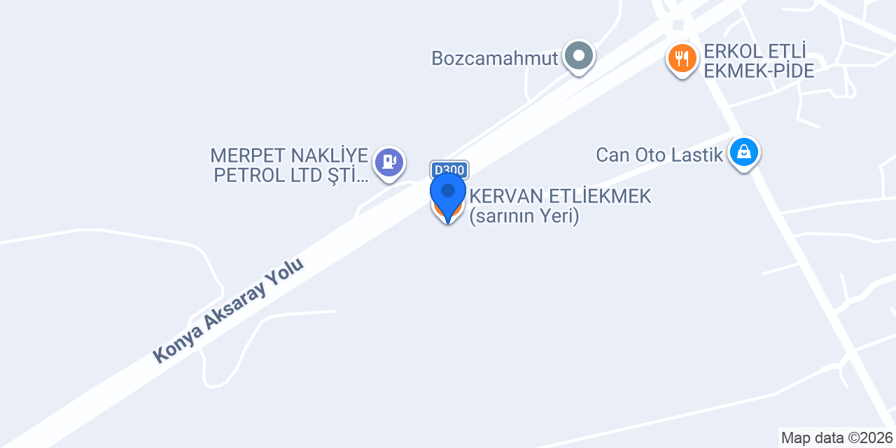 KERVAN ETLİEKMEK (sarının Yeri) konumu