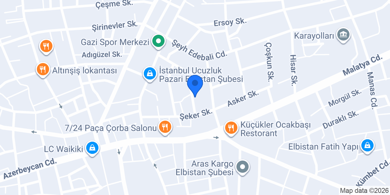 Baydemir Ticaret konumu