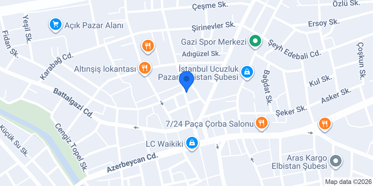 Pınar Otel konumu