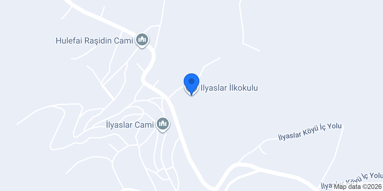 Ilyaslar İlkokulu konumu