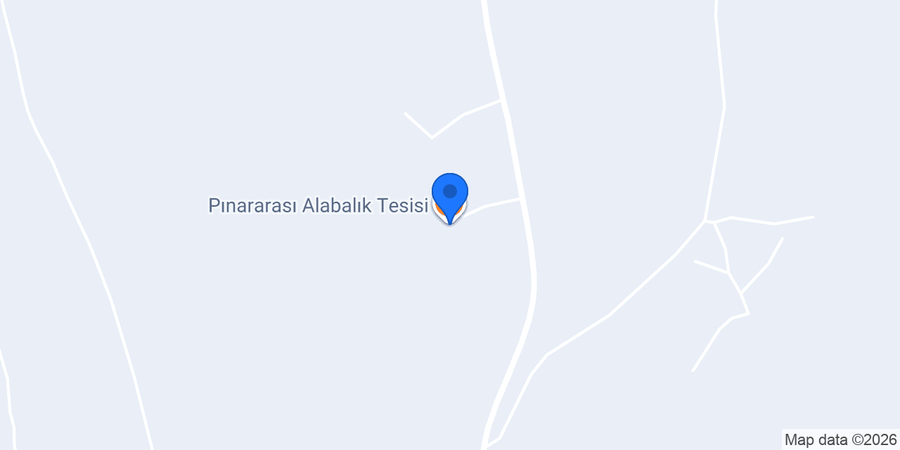 Pınararası Alabalık Tesisi konumu