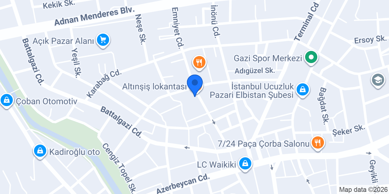 Kökerler Züccaciye konumu