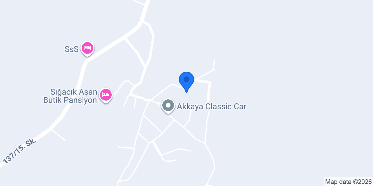 Lavinya Butik Otel Sığacık konumu