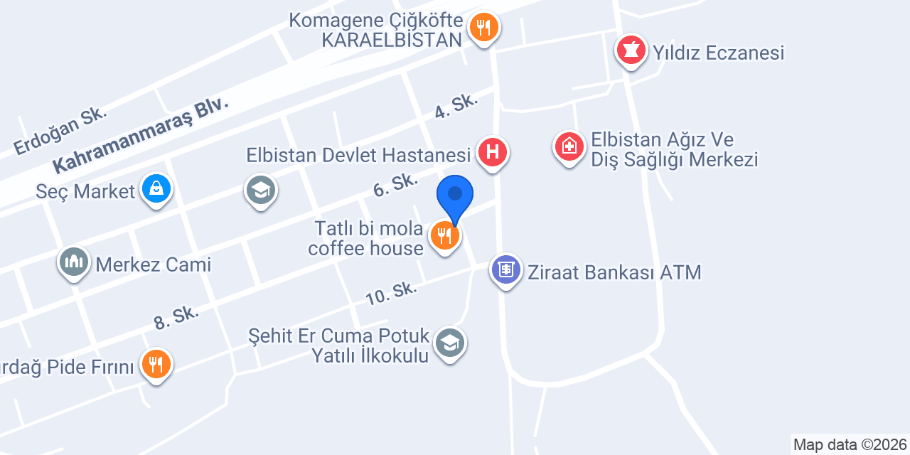 Poyraz Medikal konumu