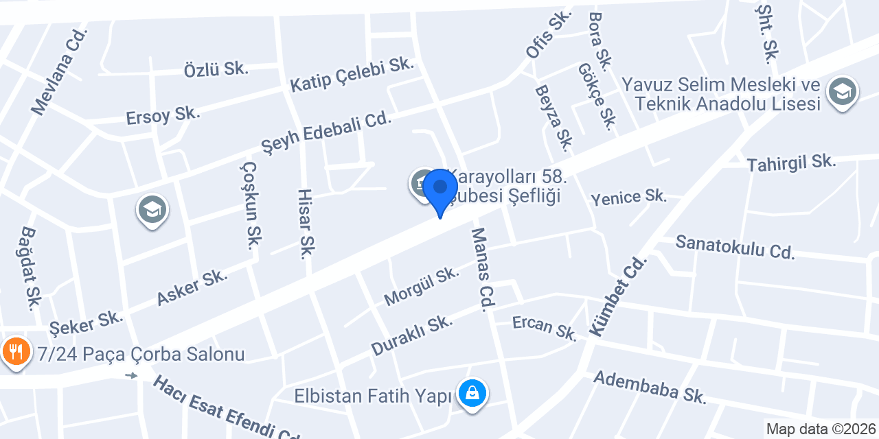 El-Su Yapi Market konumu
