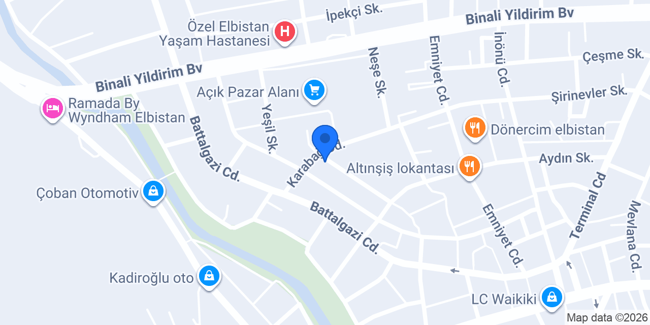 Mercan Eczanesi konumu