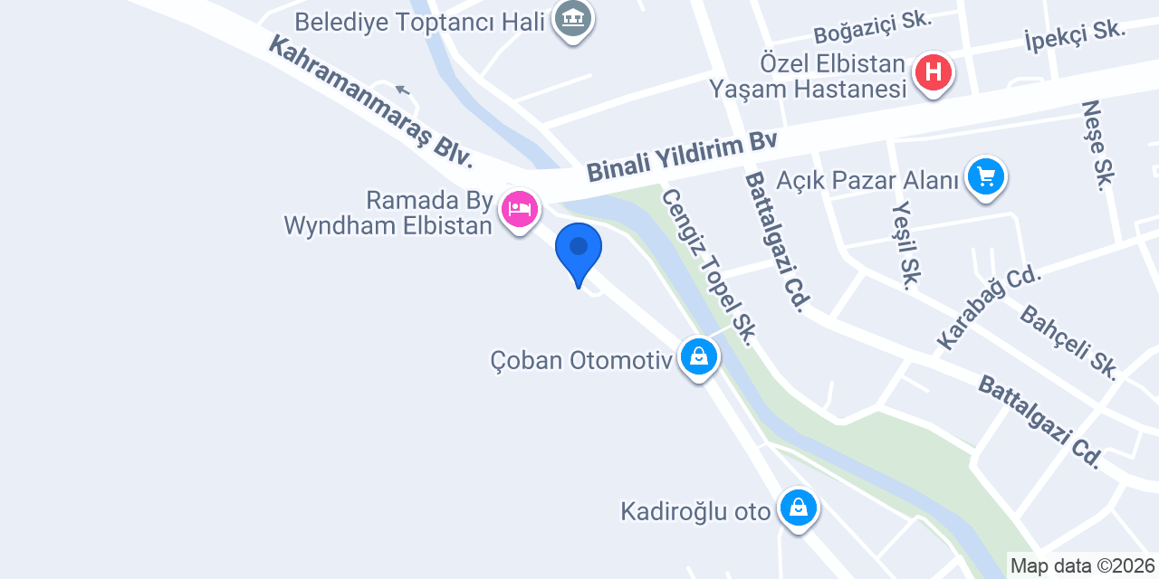 Çimen Elektrik konumu