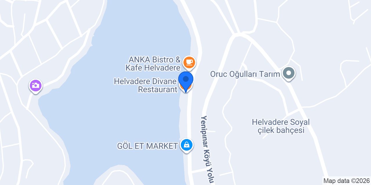 Helvadere Divane Restaurant konumu