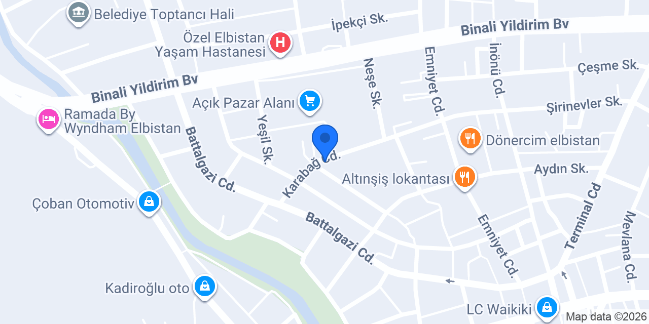 Kızılay Eczanesi konumu