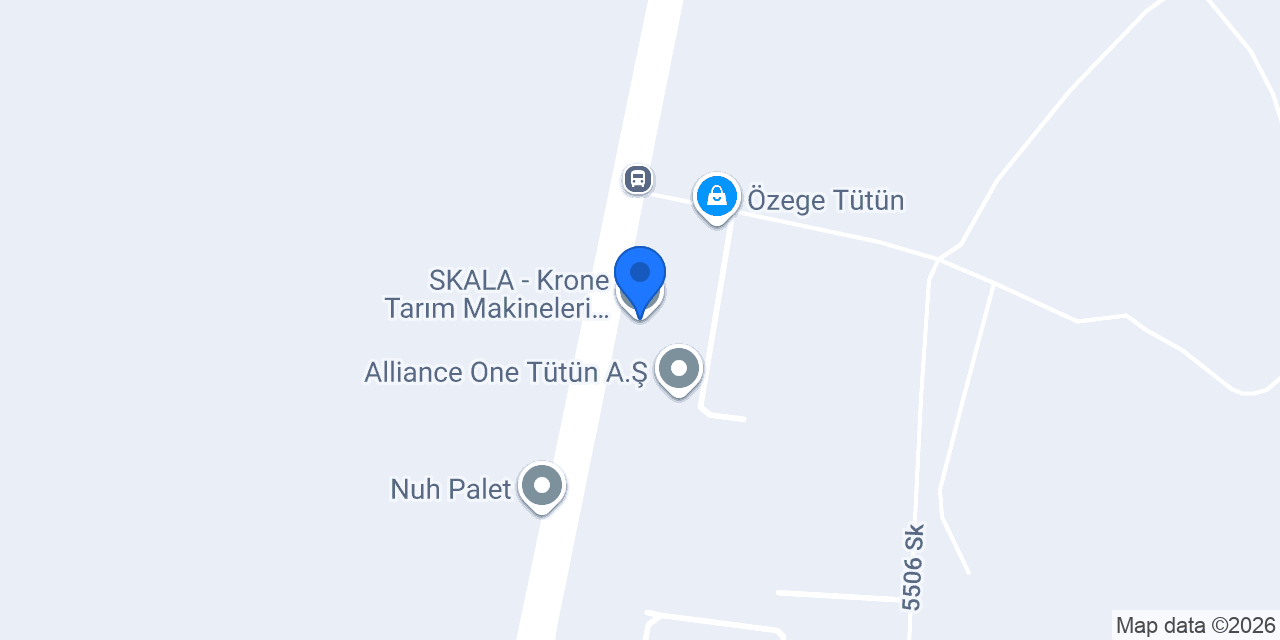 SKALA - Krone Tarım Makineleri Türkiye Distribütörü konumu