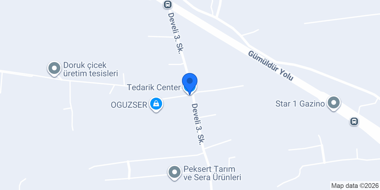 Tedarik Center konumu