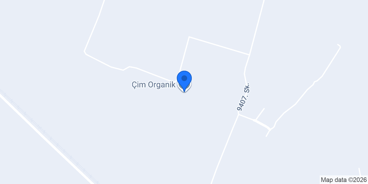 Çim Organik konumu