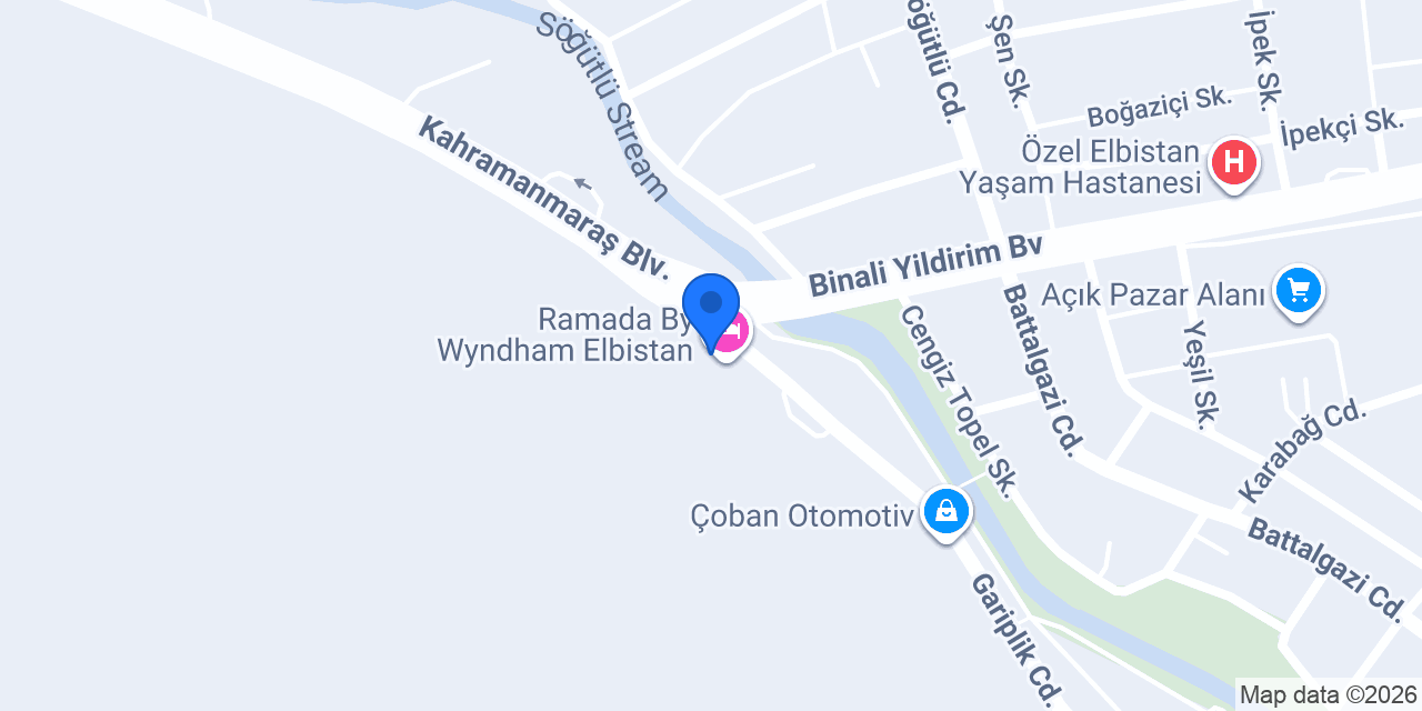 Akdo Cafe & Restoran Elbistan Şube konumu
