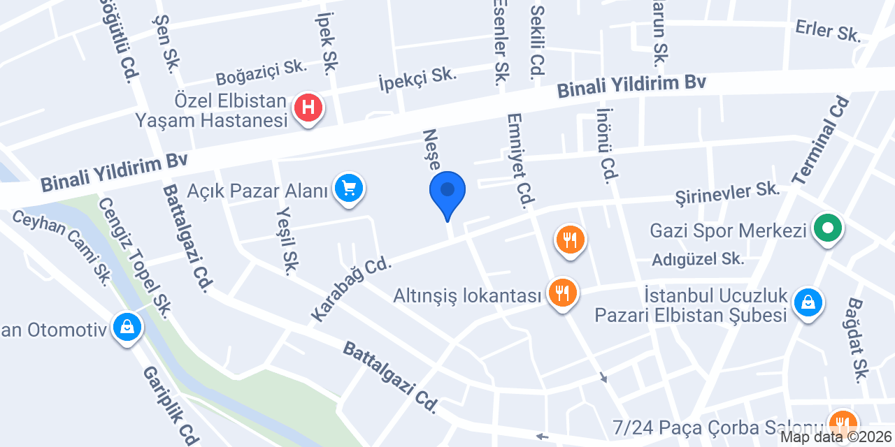 ELBİSTAN MEDİKAL konumu