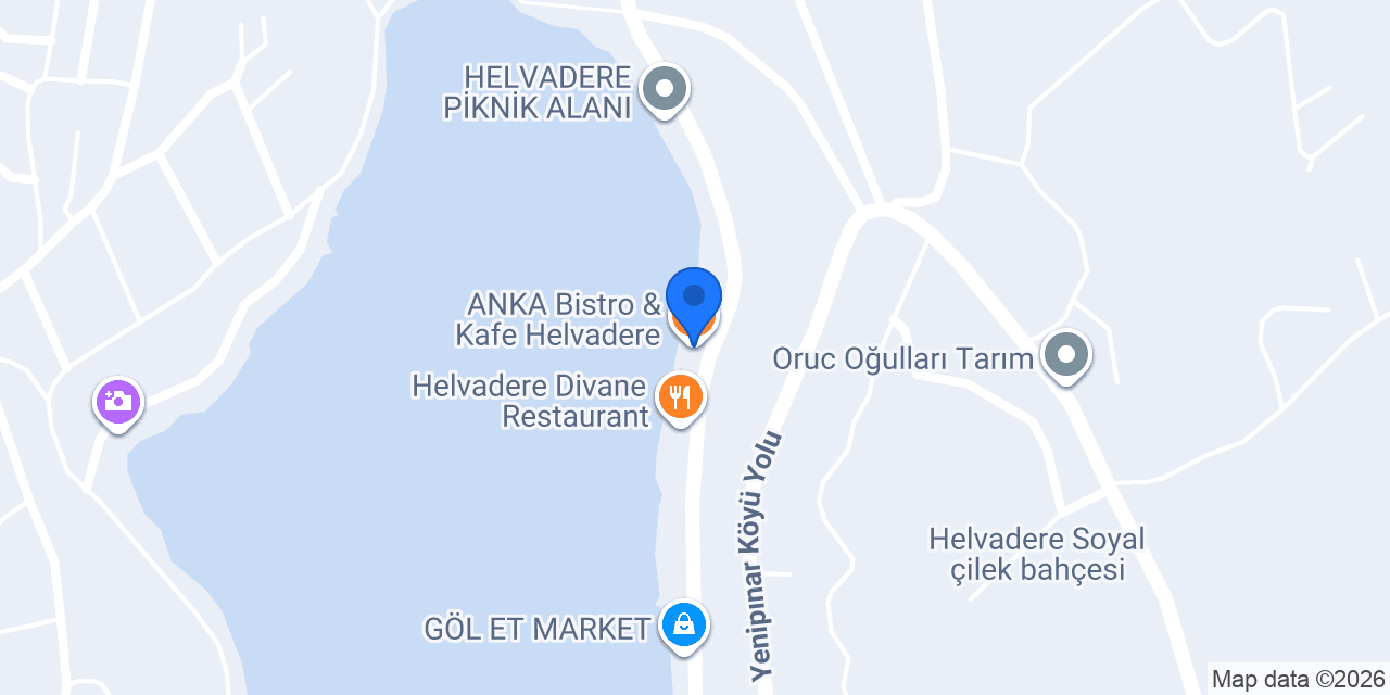 ANKA Bistro & Kafe Helvadere konumu