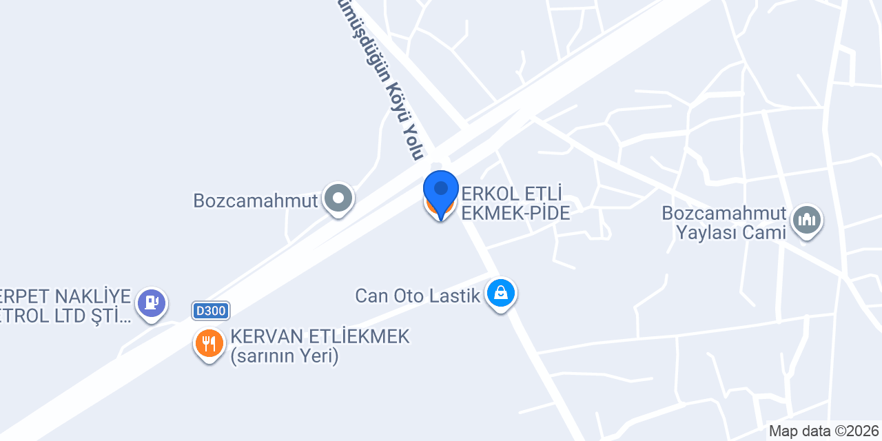 ERKOL ETLİ EKMEK-PİDE konumu