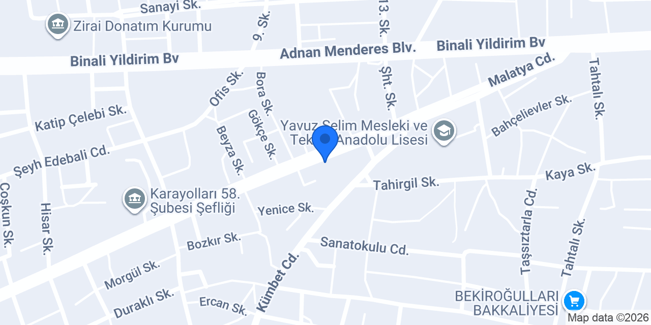 Can YETER konumu