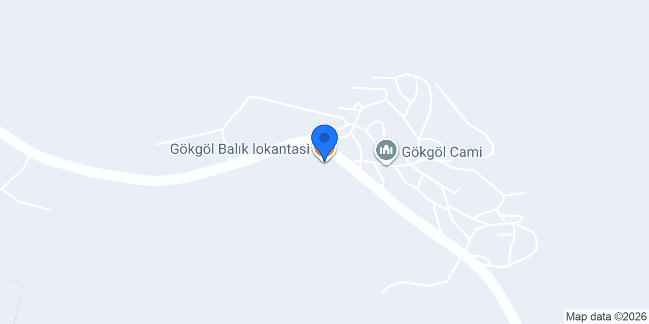 Gökgöl Balık lokantasi konumu