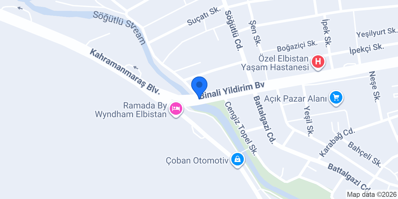 Sıdık Ünal Veteriner Kliniği konumu