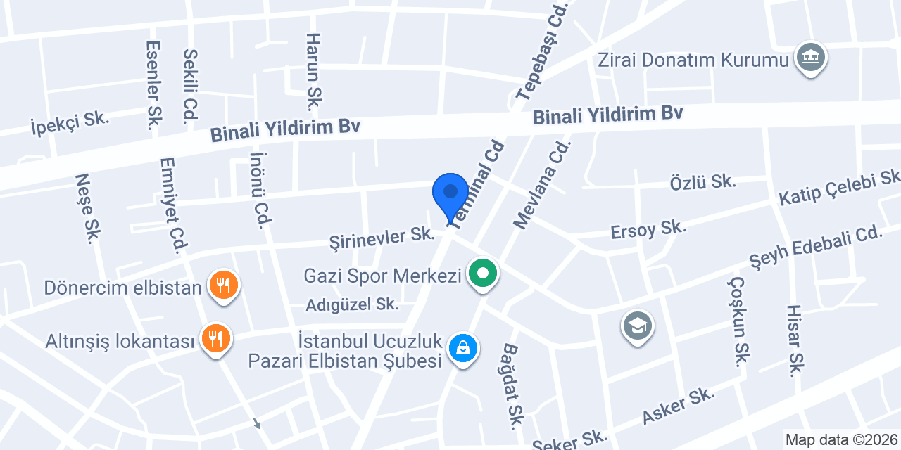 Fevzi Galeri konumu