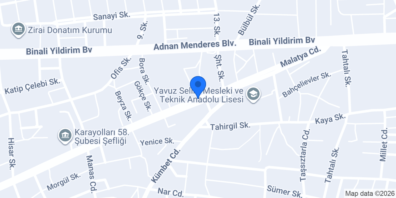 Ceyhan Medikal konumu