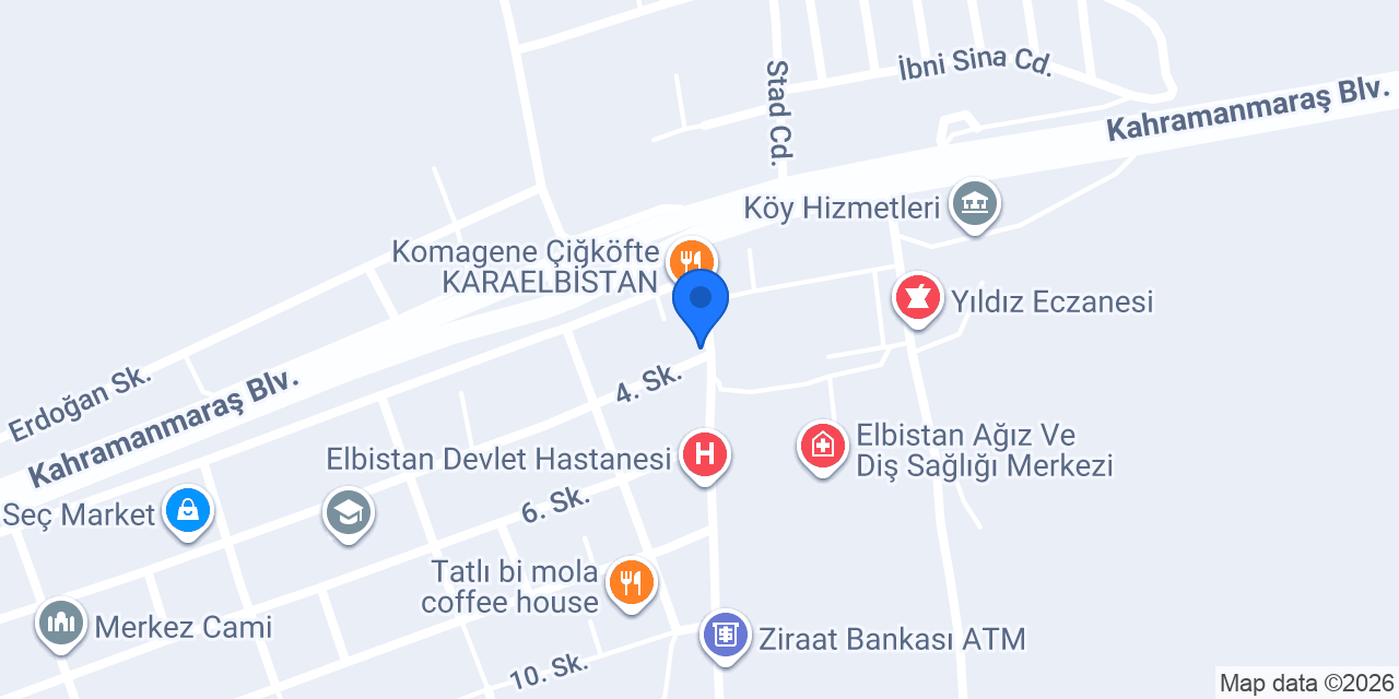 Nazar Eczanesi konumu