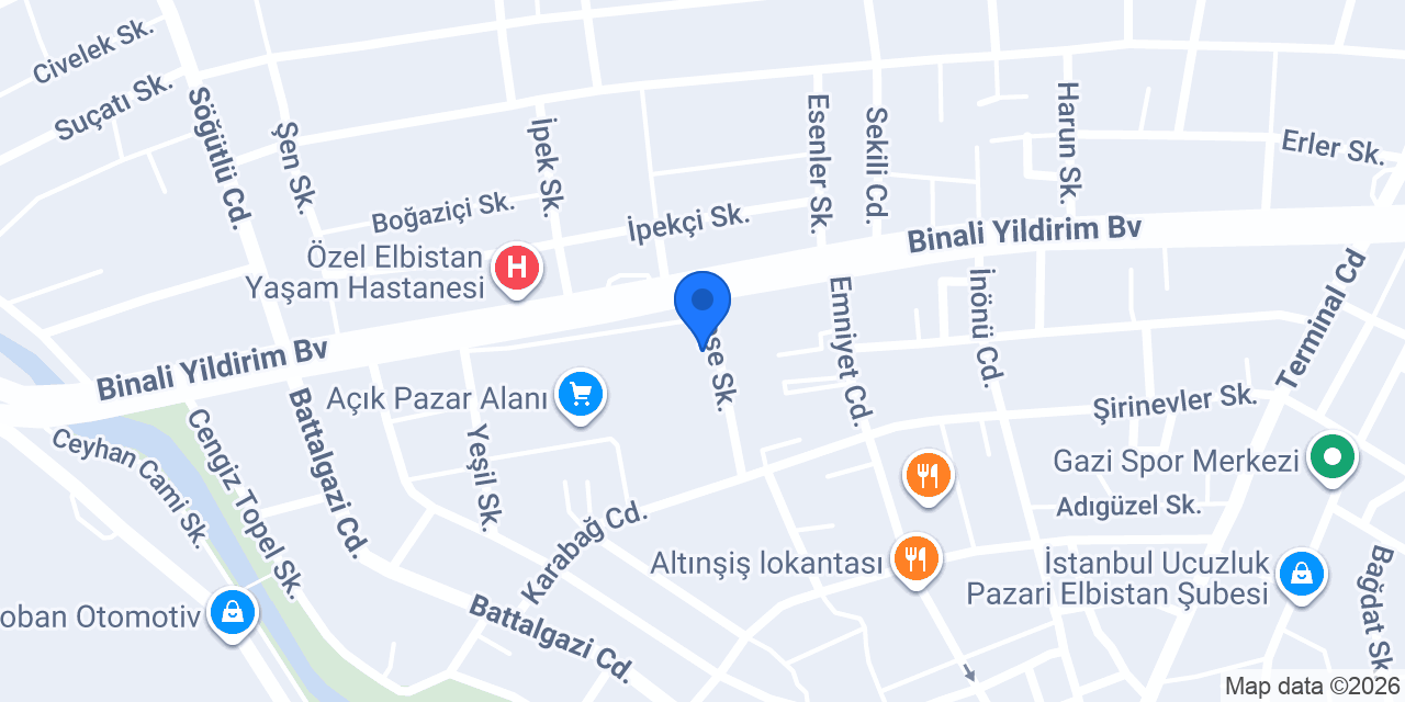 Ekici Pide konumu