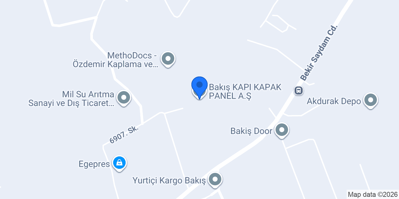 Bakış KAPI KAPAK PANEL A.Ş. konumu