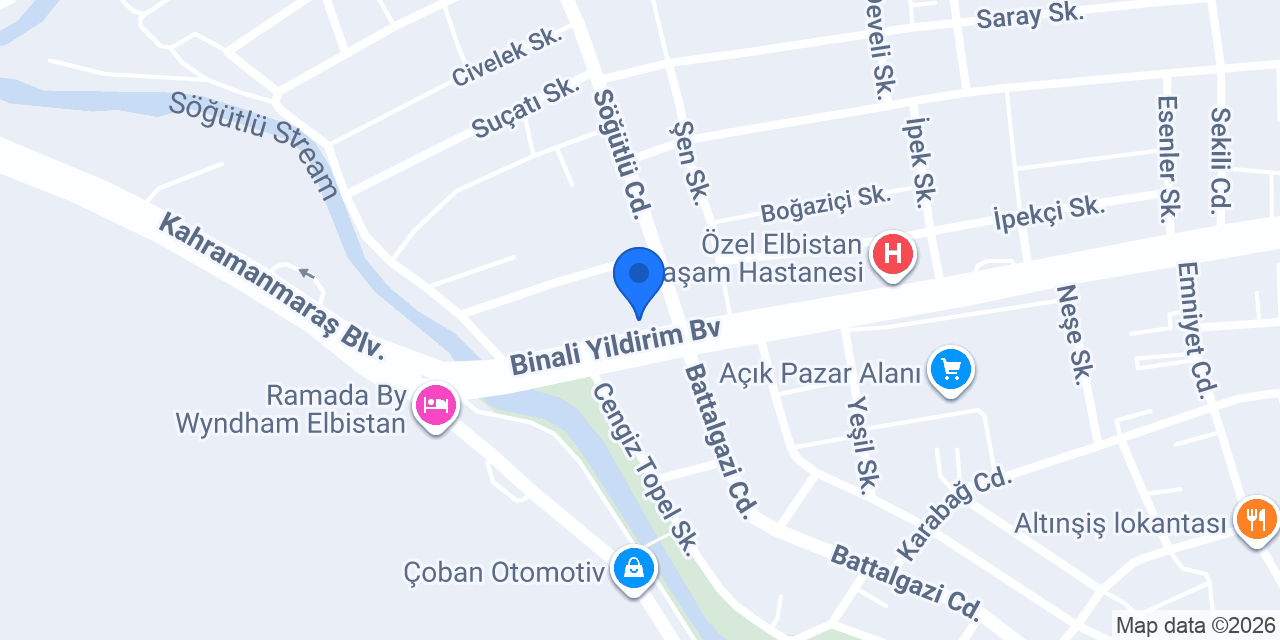 ÖZER AUTO konumu