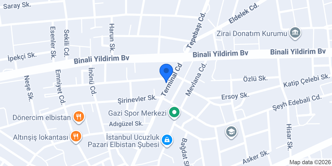 Kaçmaz Çatı İnşaat konumu