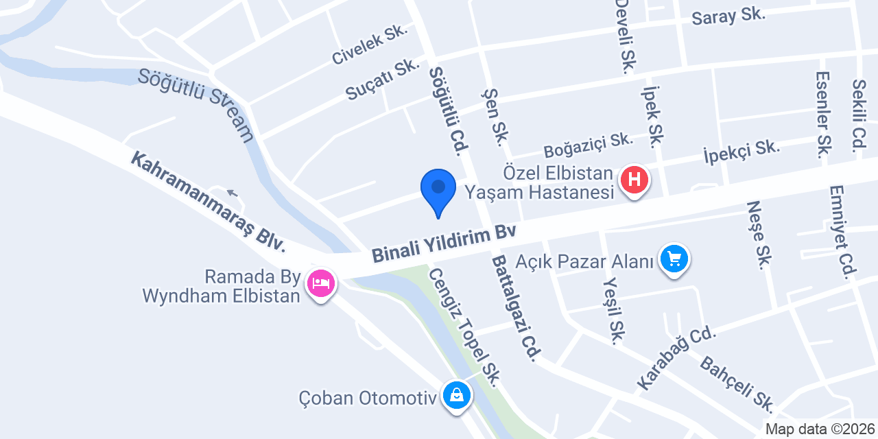 Işık Oto Lastik konumu