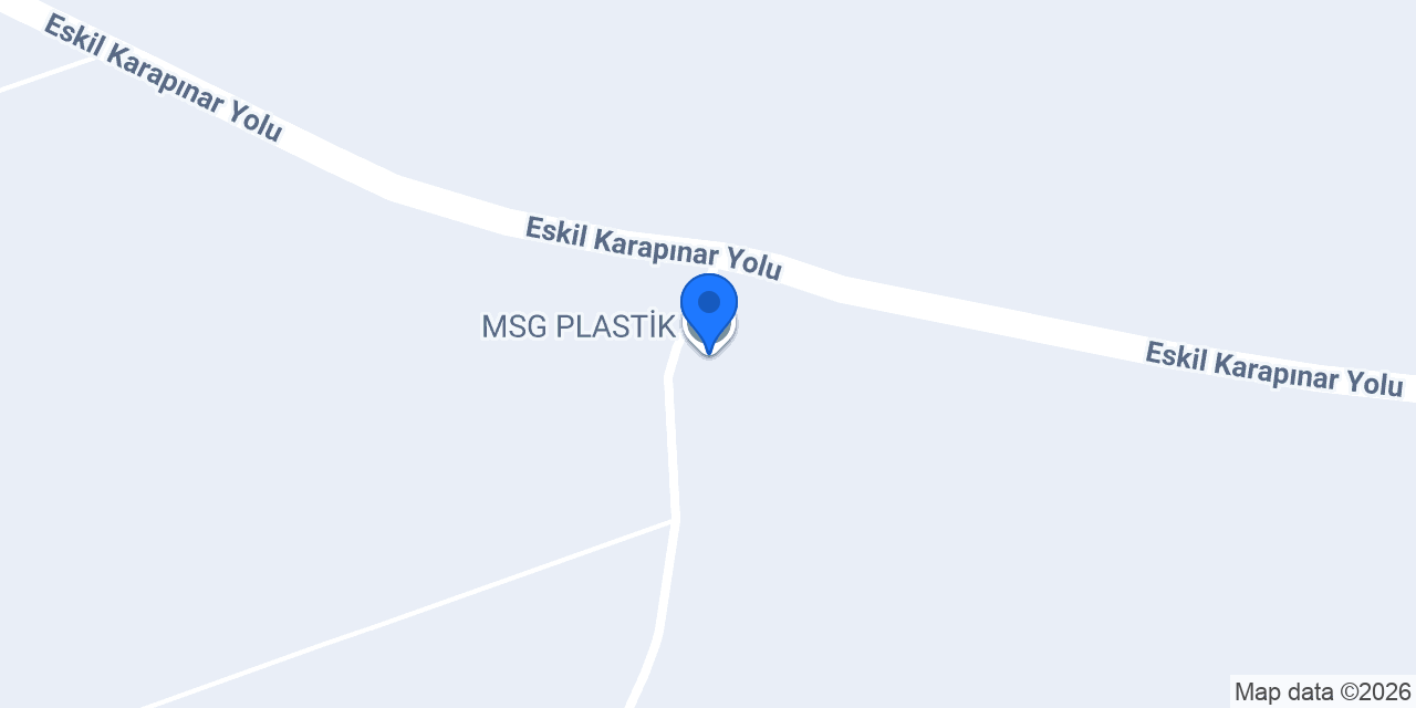 MSG PLASTİK konumu