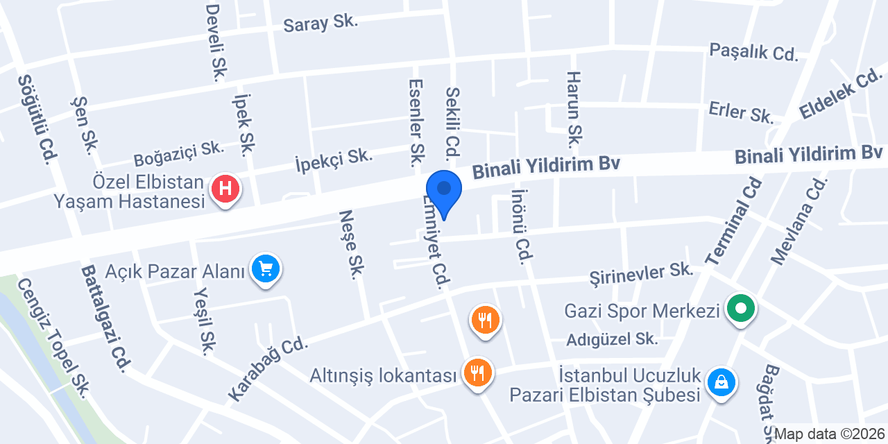 SİGORTACI BAYRAM konumu