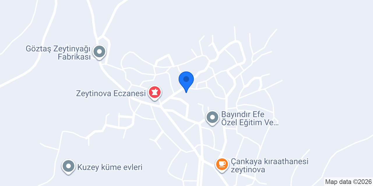 Ptt-zeytınova Acentesi konumu