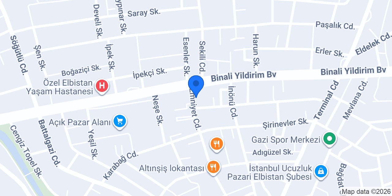 Sigortacı Bayram konumu