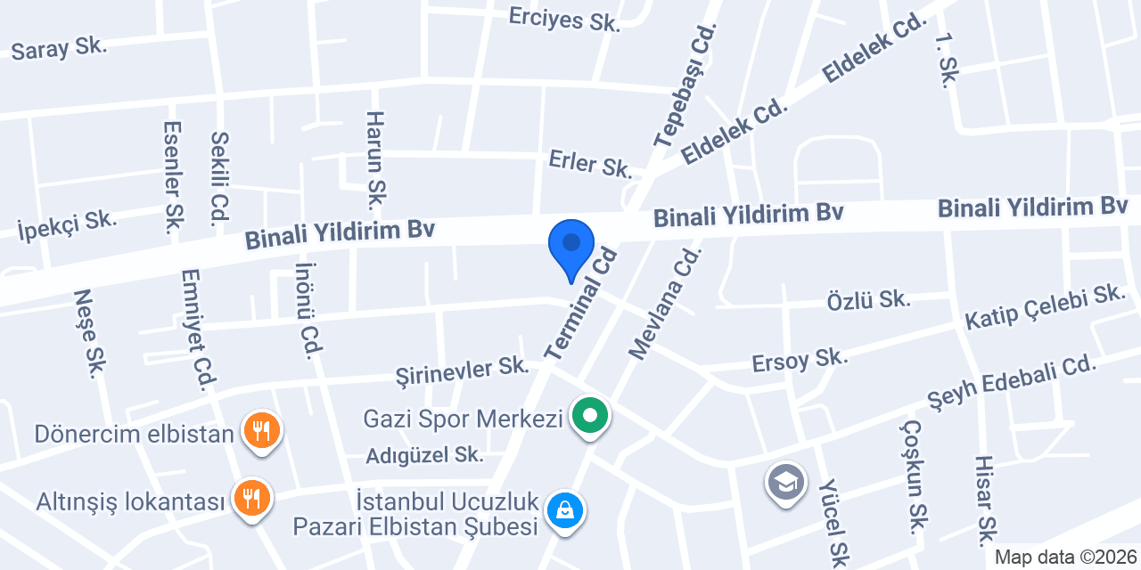 Yüksel Emlak&Oto konumu