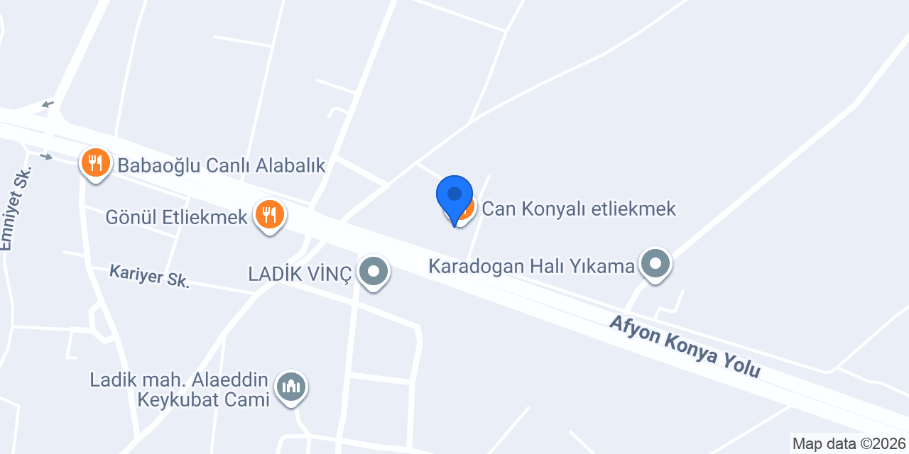 YUNAKLI FIRIN UNLUMAMÜLLER konumu