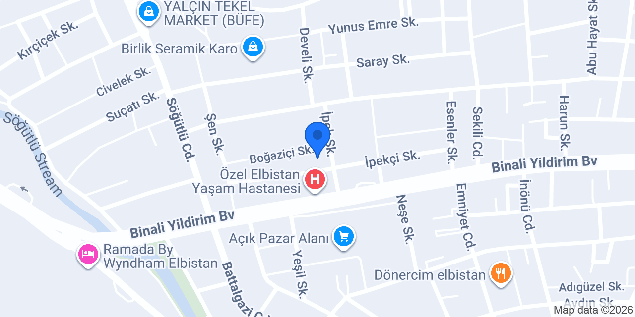 Özlem Eczanesi konumu