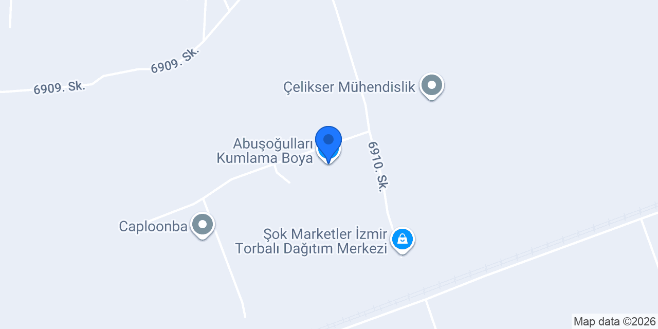 Abuşoğulları Kumlama Boya konumu